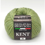 Пряжа Кент (Kent Filatura Di Crosa), 50 г / 150 м  10 св.зеленый
