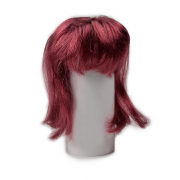 Волосы для кукол Парик 50 (прямые) 28522 бордо