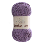 Пряжа Бамбо Джаз (Bamboo Jazz Fibra natura ), 50 г/ 120 м 222 лиловый