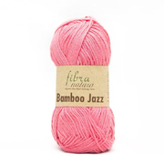 Пряжа Бамбо Джаз (Bamboo Jazz Fibra natura ), 50 г/ 120 м 203 розовый
