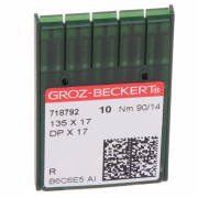 Иглы пром. маш. Groz-Beckert DPх17 №  90 (уп. 10 шт.) 718792