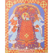 Ткань для вышивания бисером Благовест И-5030 Пр. Богородица Прибавления ума 13,5*17см