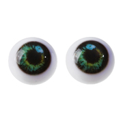 Глаза винтовые 4380024 2,6 см зеленый