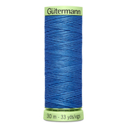 Нитки п/э Гутерман GUTERMAN TOP STITCH №30  30 м для отстрочки 744506 (132013) голубой джинс 213