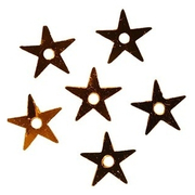 Пайетки «фигурки» Астра звездочки 7 мм (уп. 10 г) А1 золото
