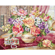 Набор для вышивания Алиса 2-50 «Розы в гостиной» 33*39 см