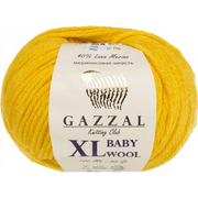 Пряжа Бэби Вул XL (Baby Wool XLGazzal ), 50 г / 100 м  812 желтый