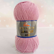 Пряжа Лана люкс 400 (Himalaya Lana Lux 400),  100 г/ 400  22006  розово-сиреневый