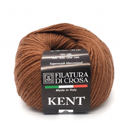 Пряжа Кент (Kent Filatura Di Crosa), 50 г / 150 м  05 т.коричневый