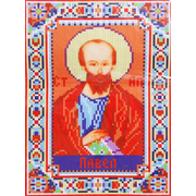 Ткань для вышивания бисером А4 БИС Арт-029 «Св. Павел» 18*24 см