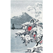 Набор для вышивания Овен №1398 «Зимний пейзаж с рябиной» 20*33 см