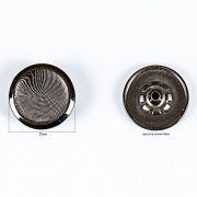 Кнопки Прот. 69656 «сетка» 20 мм т. никель (1227 1228 1229)