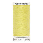 Нитки п/э Гутерман GUTERMAN DENIM №50  100 м для джинсовой ткани 700160 (7726582) 1380 св.жёлт.