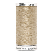 Нитки п/э Гутерман GUTERMAN DENIM №50  100 м для джинсовой ткани 700160 (7726582) 3070 св.серый