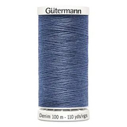 Нитки п/э Гутерман GUTERMAN DENIM №50  100 м для джинсовой ткани 700160 (7726582) 6075 джинс