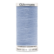 Нитки п/э Гутерман GUTERMAN DENIM №50  100 м для джинсовой ткани 700160 (7726582) 6140 голубой