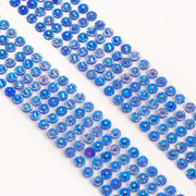 Стразы клеевые для украшения изделий 5 мм уп.580 шт 11 синий