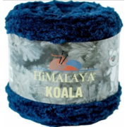 Пряжа Коала ( Koala Himalaya ) 100 гр-100 м  75728 синий