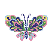 Набор для вышивания HP Kids 239 «Бабочка» 19*19 см 614919