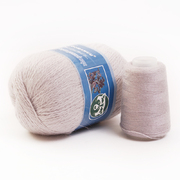 Пряжа Пух норки ( Mink yarn Coomamuu), 50 г / 350 852 св. серый