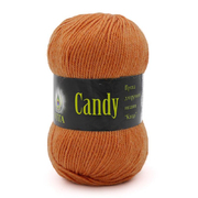 Пряжа Канди (Candy Vita), 100 г / 178 м 2554 оранжевый