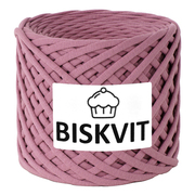 Пряжа Бисквит (Biskvit) (ленточная пряжа) ягодный морс (ЛК)