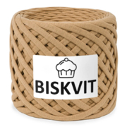 Пряжа Бисквит (Biskvit) (ленточная пряжа) миндаль