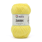Пряжа Джинс (Astra Premium), 50 г / 135 м, 310 желтый