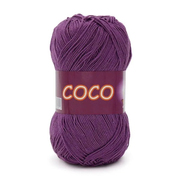 Пряжа Коко Вита (Coco Vita Cotton), 50 г / 240 м, 4338 пыльная сирень