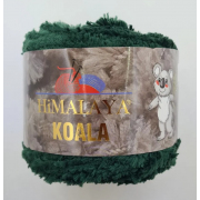 Пряжа Коала ( Koala Himalaya ) 100 гр-100 м  75729 зеленый