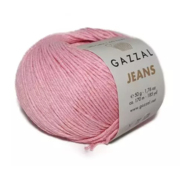 Пряжа Джинс-GZ (Gazzal, Jeans-GZ), 50 г / 170 м, 1143 розовый