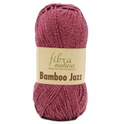 Пряжа Бамбо Джаз (Bamboo Jazz Fibra natura ), 50 г/ 120 м 231 бордо