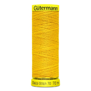 Нитки п/э Гутерман GUTERMAN DECO STITCH №70  70 м для декоративных швов 702160 106 желтый