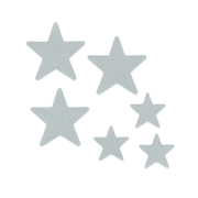 Светоотражающие наклейки на одежду 694706 «Звезды»