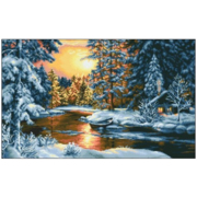 Рисунок на канве Гелиос П-078 «Зима» 43*66 см