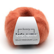 Пряжа Силк Мохер Люкс (Silk Mohair Lux Lana Gatto),25 г / 210 м 8392 оранжевый