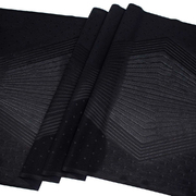 Ткань бельевая эластичная  41 см №SU -114 фиолетовый (уп.10 м) 7734877 черный