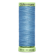 Нитки п/э Гутерман GUTERMAN TOP STITCH №30  30 м для отстрочки 744506 (132013) серо-голубой 143