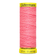 Нитки п/э Гутерман GUTERMAN Elastic 10 м для сборок и рюшей 744557 (425007) 2747 розовый