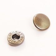 Кнопки Прот. верхняя часть 12,5 мм т.никель 13121311