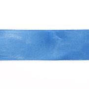 Лента атласная 25 мм (рул. 22,86 м)  №140 голубой