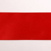 Лента атласная 50 мм (рул. 22,86 м) №028 т.красный