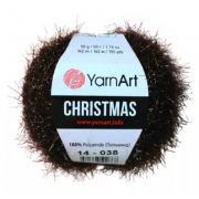 Пряжа Кристмас (YarnArt Christmas), 50 г / 142 м 14 коричневый
