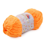 Пряжа Бэби Софт (Baby Soft Himalaya )   50 г / 115 м  73624 оранжевый