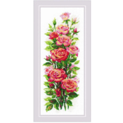 Набор для вышивания Риолис №2057 «Июльские розы» 20*50 см