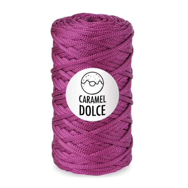 Карамель Dolce шнур для вязания 4 мм 100 м/ 200 гр конфитюр