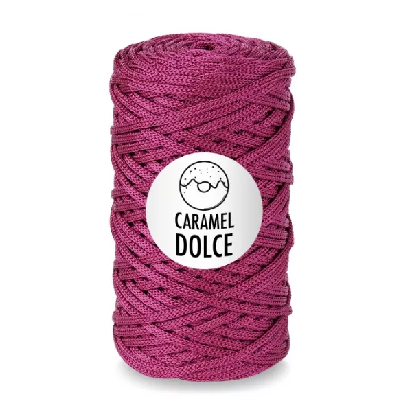 Карамель Dolce шнур для вязания 4 мм 100 м/ 200 гр марсала