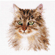 Набор для вышивания Алиса 1-35 «Сибирская кошка» 11*12 см