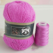 Пряжа Пух норки ( Mink yarn Coomamuu), 50 г / 350 858 флокс