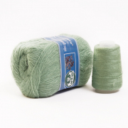Пряжа Пух норки ( Mink yarn Coomamuu), 50 г / 350 853 олива